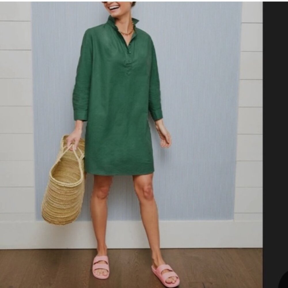 Tuckernuck Pomander Place Shirt Dress Size M